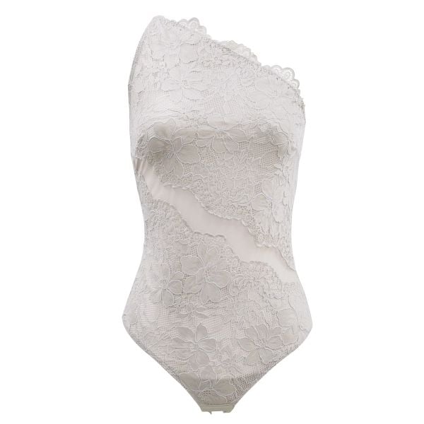 アンブラ ANNEBRA Pleat ワンショルダー ボディスーツ テディ ランジェリー セクシー インポート プレゼント 彼女