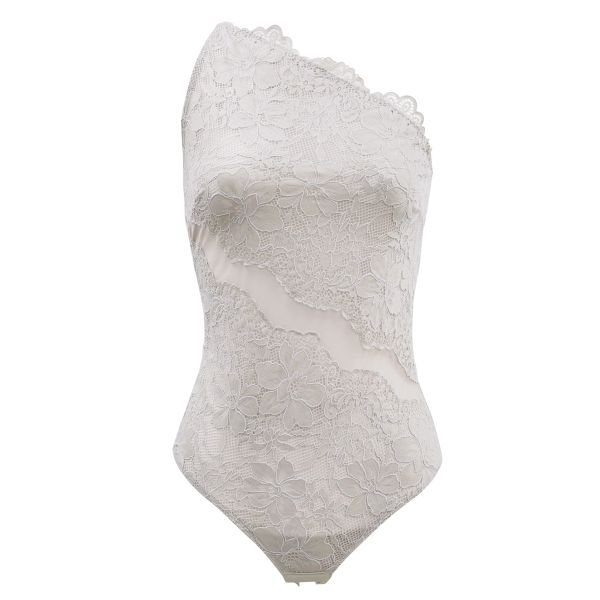 アンブラ ANNEBRA Pleat ワンショルダー ボディスーツ テディ ランジェリー セクシー インポート プレゼント 彼女