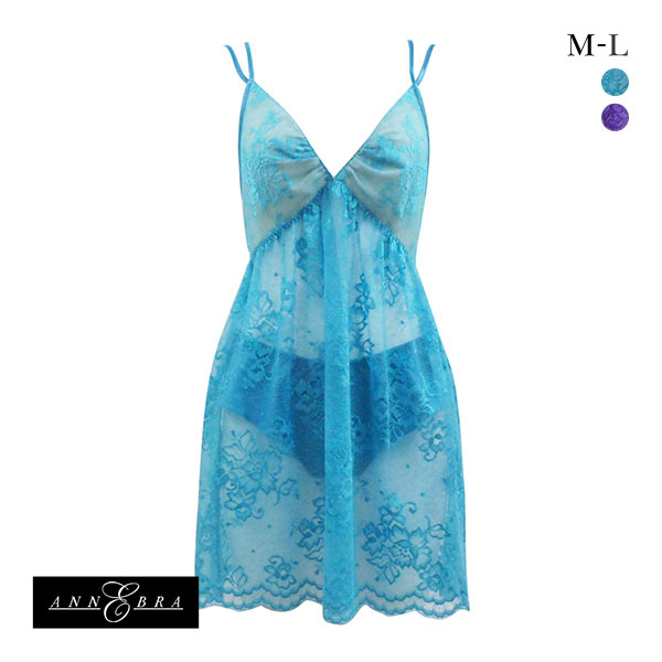 アンブラ ANNEBRA Spring レース ベビードール＆ショーツ セットアップ