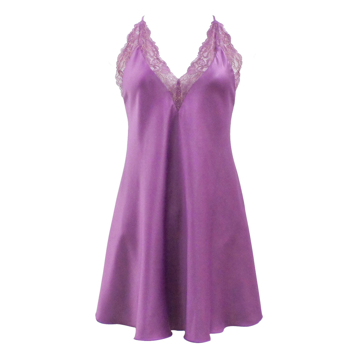 アンブラ ANNEBRA Parrots ベビードール＆ショーツ セットアップ(PU-パープル-M)