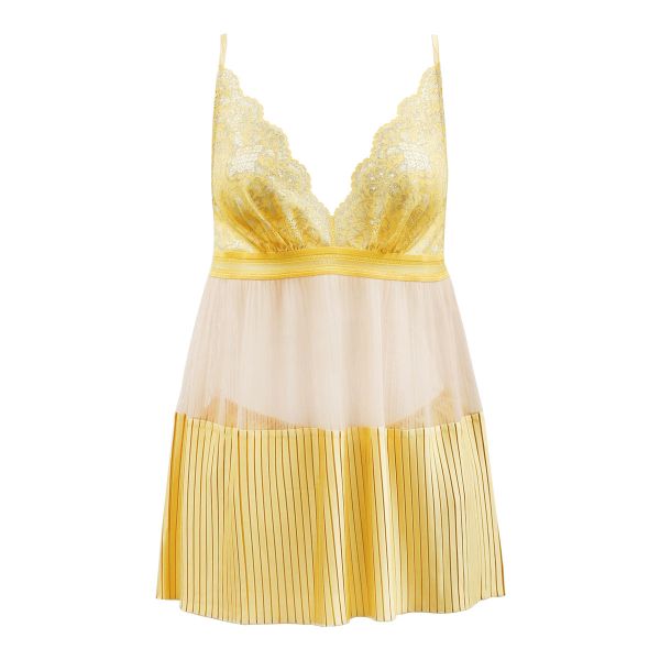 アンブラ ANNEBRA Olive シアーベビードール＆ショーツ セットアップ ルームウェア