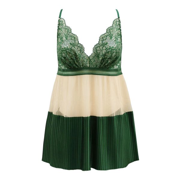 アンブラ ANNEBRA Olive シアーベビードール＆ショーツ セットアップ ルームウェア