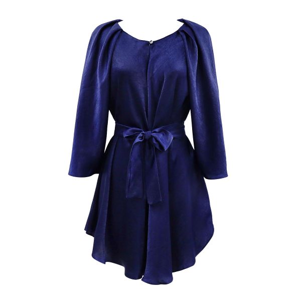 アンブラ ANNEBRA Zigzag2 ノーカラーガウン ルームウェア