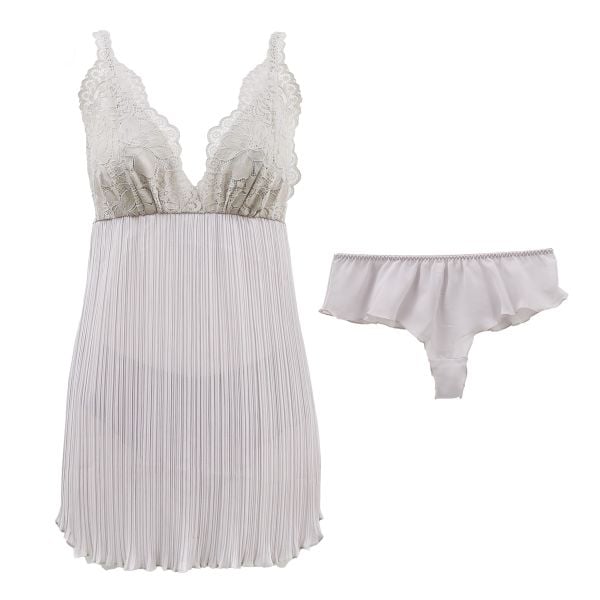 アンブラ ANNEBRA Pleat ルームウェア ベビードール＆ショーツ セクシー ランジェリー インポート プレゼント 彼女 下着 海外