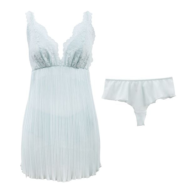 アンブラ ANNEBRA Pleat ルームウェア ベビードール＆ショーツ セクシー ランジェリー インポート プレゼント 彼女 下着 海外