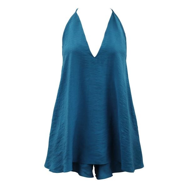 アンブラ ANNEBRA Bow ベビードール＆ショートパンツ 上下セット バックレース セクシー ランジェリー インポート プレゼント 彼女