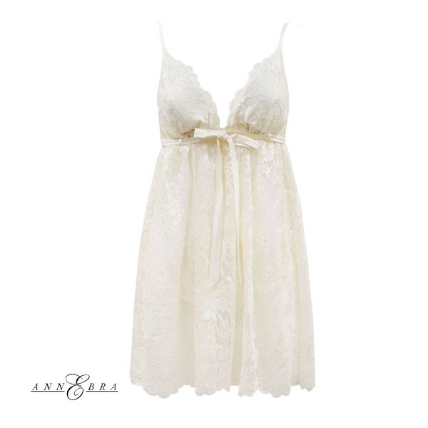 アンブラ ANNEBRA Timeless 総レース ベビードール＆ショーツ セットアップ ランジェリー