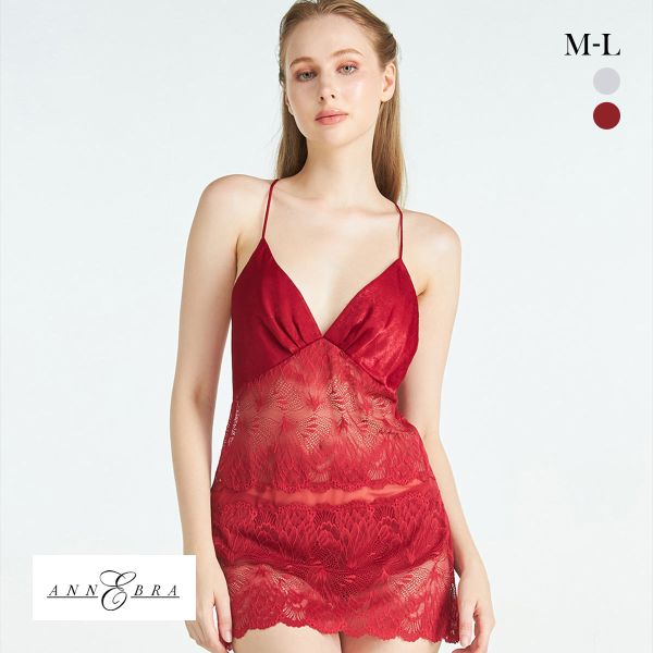 アンブラ Amour レースベビードール＆ショーツ ANNEBRA