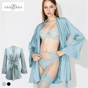 アンブラ Signal サテン ガウン レディース セクシー ルームウェア ANNEBRA