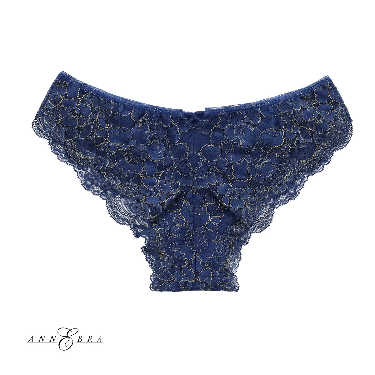 アンブラ ANNEBRA Timeless レースショーツ ノーマル 総レース 単品(NV-ネイビー-M)
