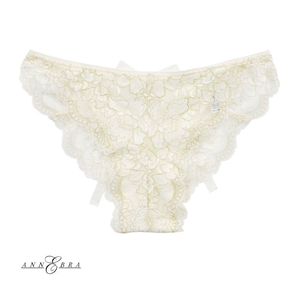 アンブラ ANNEBRA Timeless バックリボン デザインショーツ 総レース バックオープン 単品