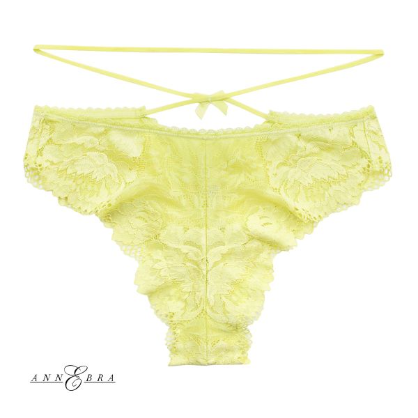 アンブラ ANNEBRA Mixing ストリングデザインレースショーツ 総レース 単品