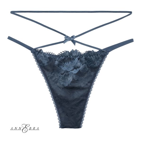 アンブラ ANNEBRA Mixing ストリングデザインレースソング タンガ Tバックショーツ 総レース 単品