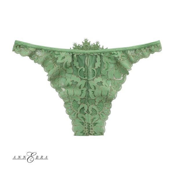 アンブラ ANNEBRA Playful モチーフレースデザインソング Tバック Gストリングス タンガ 総レース 単品