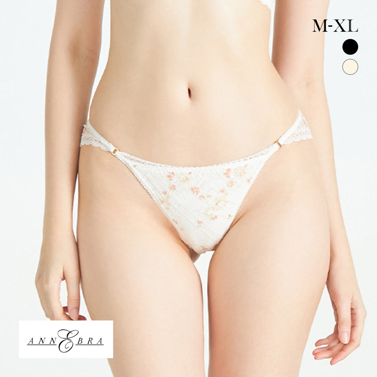 アンブラ Grace レースショーツ ANNEBRA(OW-オフホワイト-M)