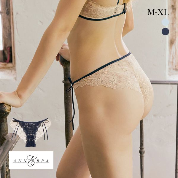 アンブラ Waltz サイドリボンレースショーツ ノーマルショーツ 大きいサイズ ANNEBRA