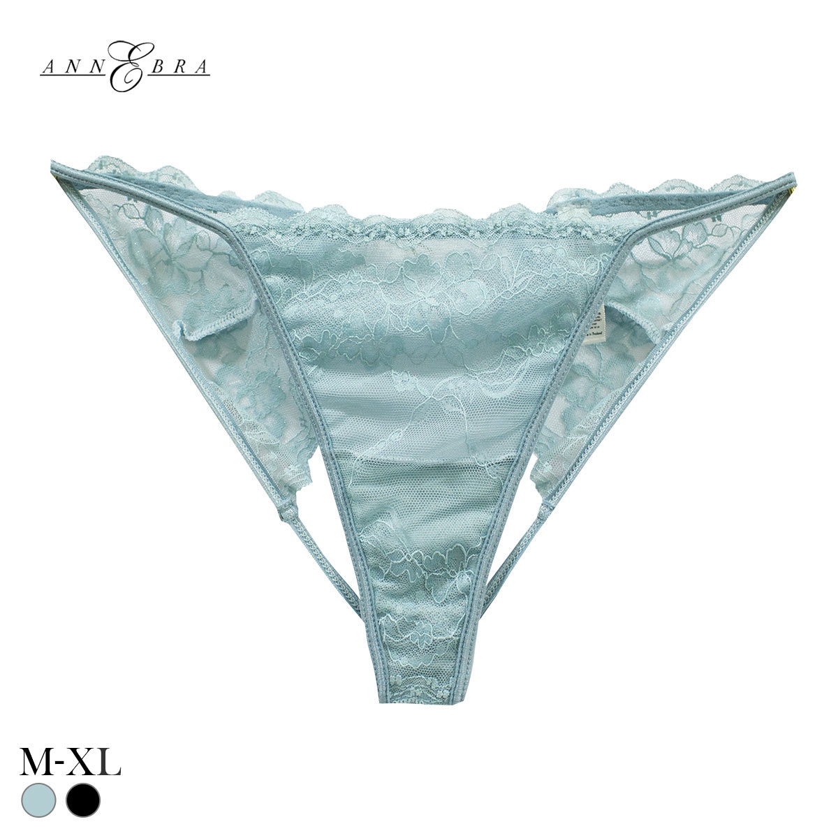 アンブラ Signal バックオープン ショーツ レディース セクシー 大きいサイズ 過激 ANNEBRA(BU-ブルー-M)