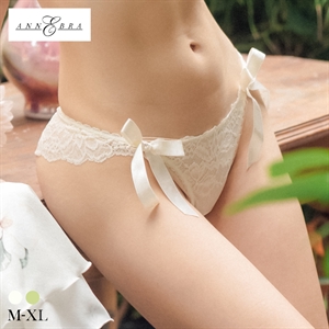 アンブラ Light Petal サイドリボン ノーマルショーツ レディース セクシー 総レース 大きいサイズ レース ANNEBRA
