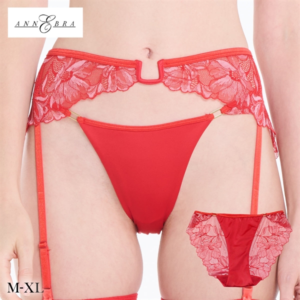 アンブラ Champagne Rose レース ノーマルショーツ レディース セクシー 総レース ハイレッグ 大きいサイズ レース 下着 ANNEBRA