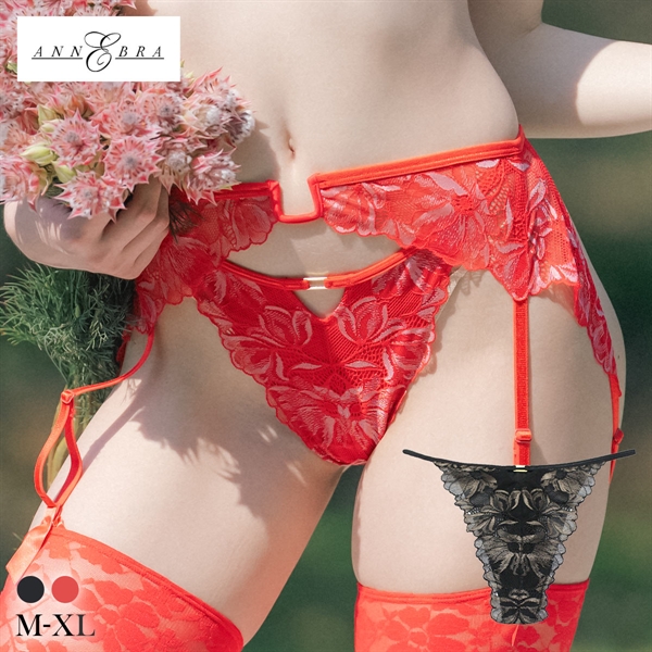 アンブラ Champagne Rose レース Tバック レディース セクシー 過激 大きいサイズ ハイレッグ ソング タンガ 下着 ANNEBRA
