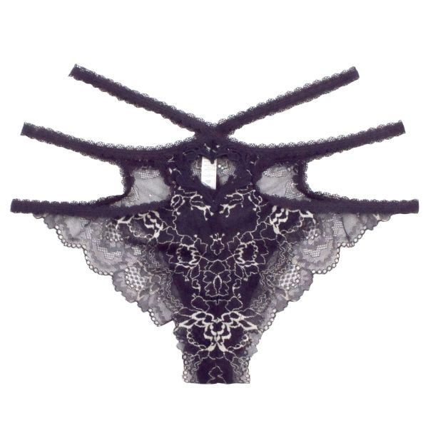 アンブラ ANNEBRA Star デザイン ハイウエスト ショーツ 総レース 単品