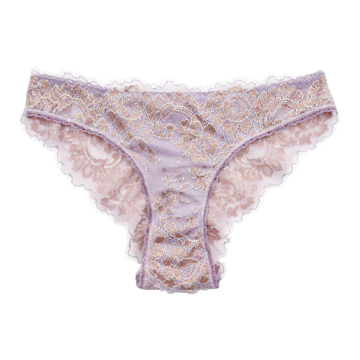 アンブラ ANNEBRA Bouquet2 ショーツ 単品 バックデザイン(VI-バイオレット-M)