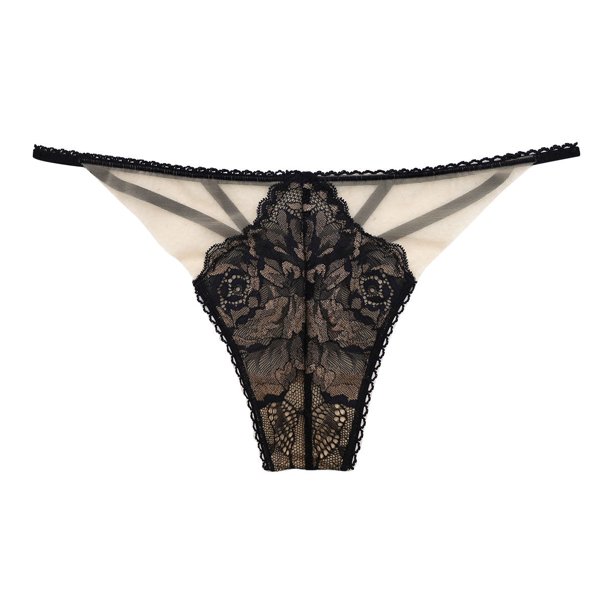 アンブラ ANNEBRA Rose3 ストリングデザイン ソング 単品(BK-ブラック-M)