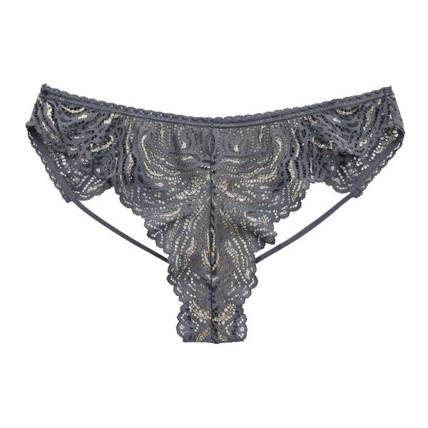 アンブラ ANNEBRA Vintage バックオープン デザイン ショーツ 総レース 単品