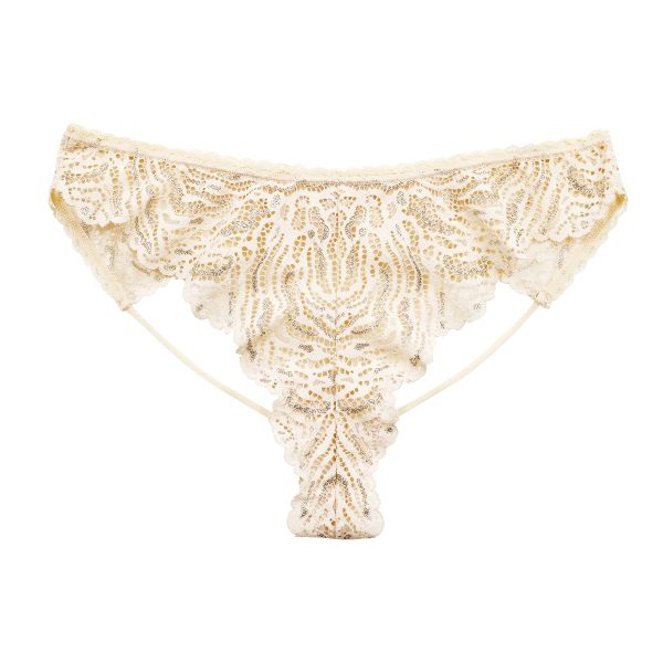 アンブラ ANNEBRA Vintage バックオープン デザイン ショーツ 総レース 単品