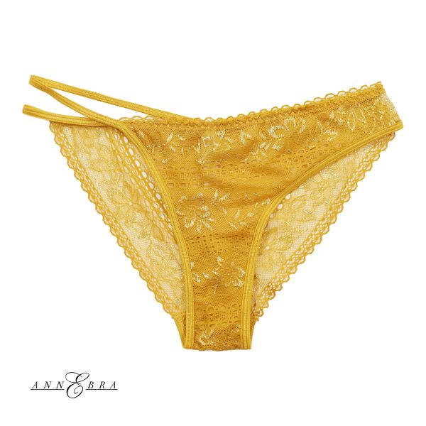 アンブラ ANNEBRA MOOD アシンメトリー レースショーツ スタンダード 総レース 単品