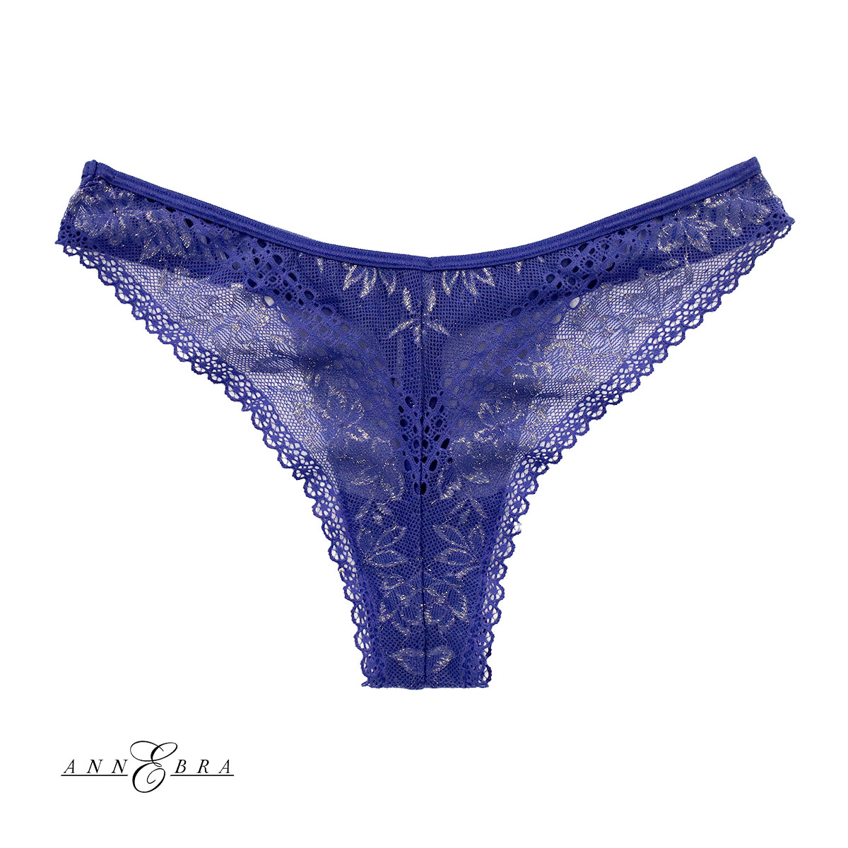 アンブラ ANNEBRA MOOD ショーツ Tバック パンツ レースショーツ 総レース タンガ ソング 単品(NV-ネイビー-M)