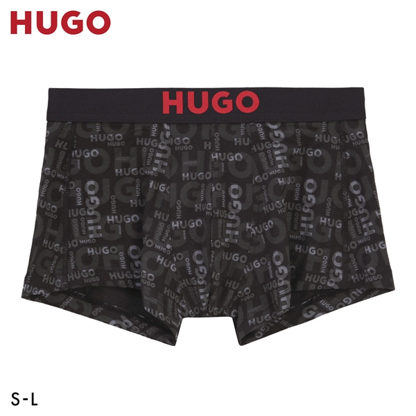 HUGO ヒューゴ TRUNK TRIPLET ボクサーパンツ メンズ 前とじ アンダーウェア