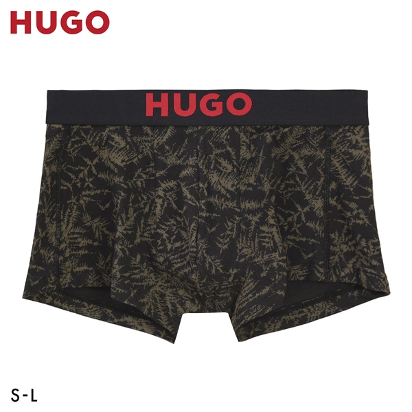 HUGO ヒューゴ TRUNK TRIPLET ボクサーパンツ メンズ 前とじ アンダーウェア