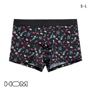 オム HOM AMOUR BOXER BRIEFS ボクサーパンツ メンズ 前とじ アンダーウェア ストリートアート