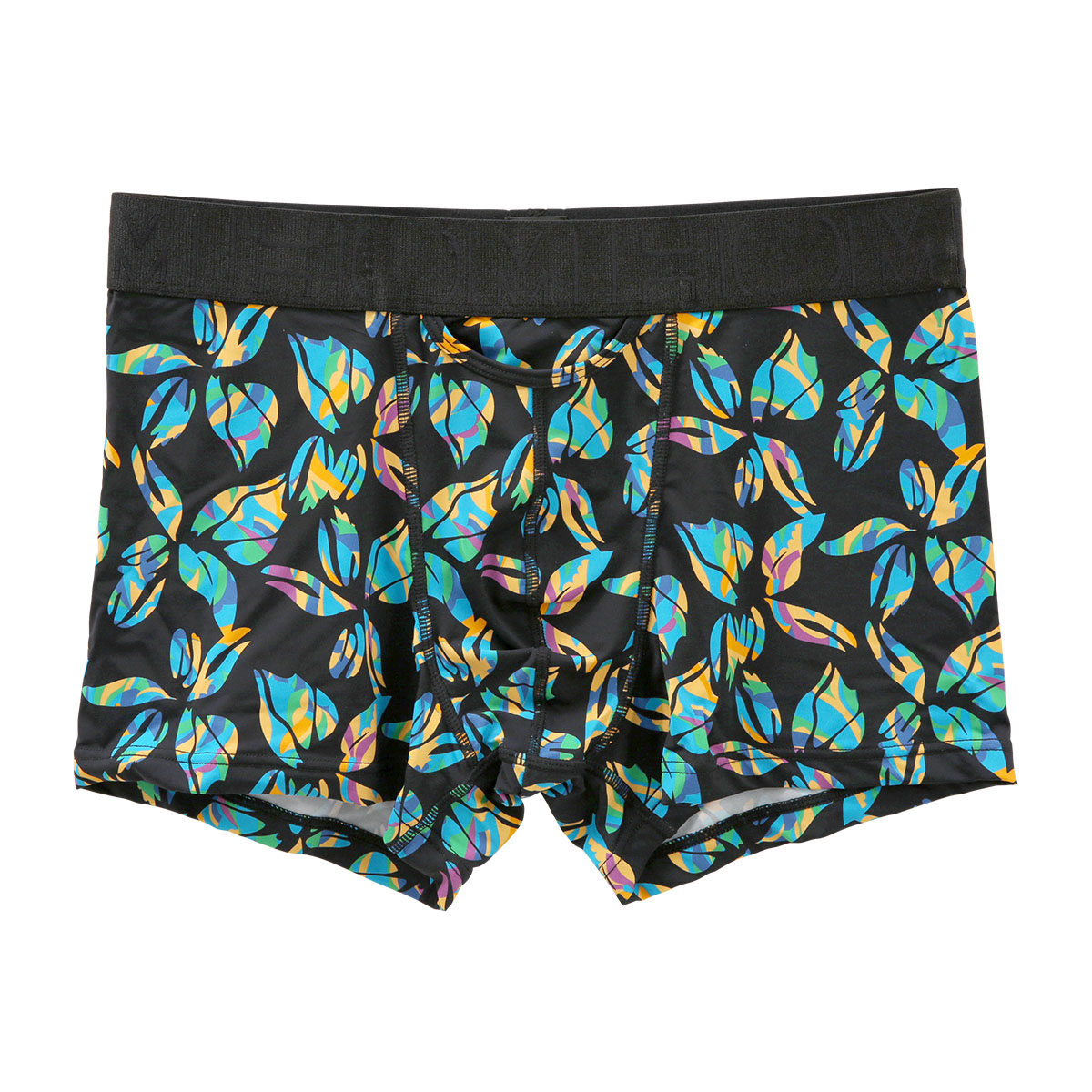 オム HOM Japan Special Collection HO1 BOXER BRIEFS ボクサーパンツ メンズ 前開き(BK1-ブラック1-S(日本M))