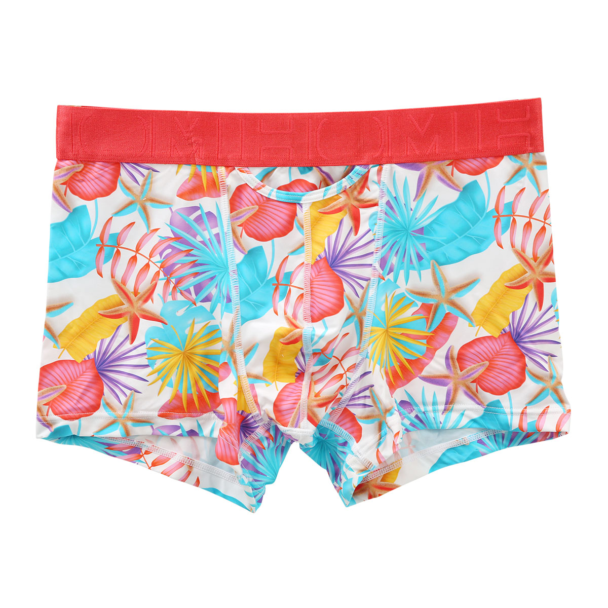 オム HOM Japan Special Collection HO1 BOXER BRIEFS ボクサーパンツ メンズ 前開き(WH-ホワイト-S(日本M))