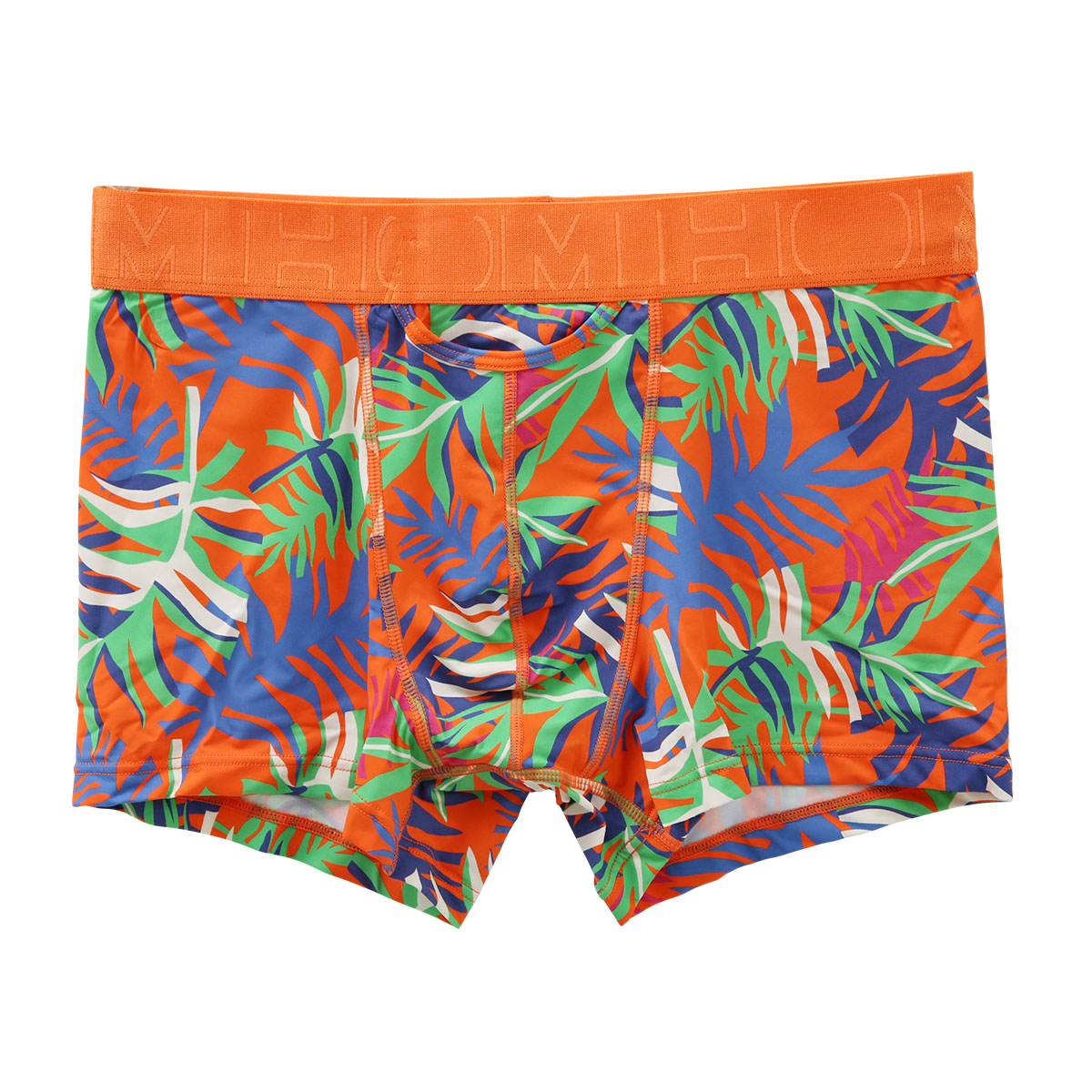 オム HOM Japan Special Collection HO1 BOXER BRIEFS ボクサーパンツ メンズ 前開き(OR-オレンジ-S(日本M))