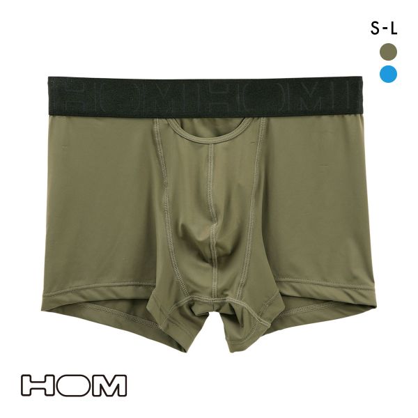 オム Japan Special Collection BOXER BRIEFS HO1 ボクサーパンツ メンズ HOM 前開き アンダーウェア 無地 ソリッド