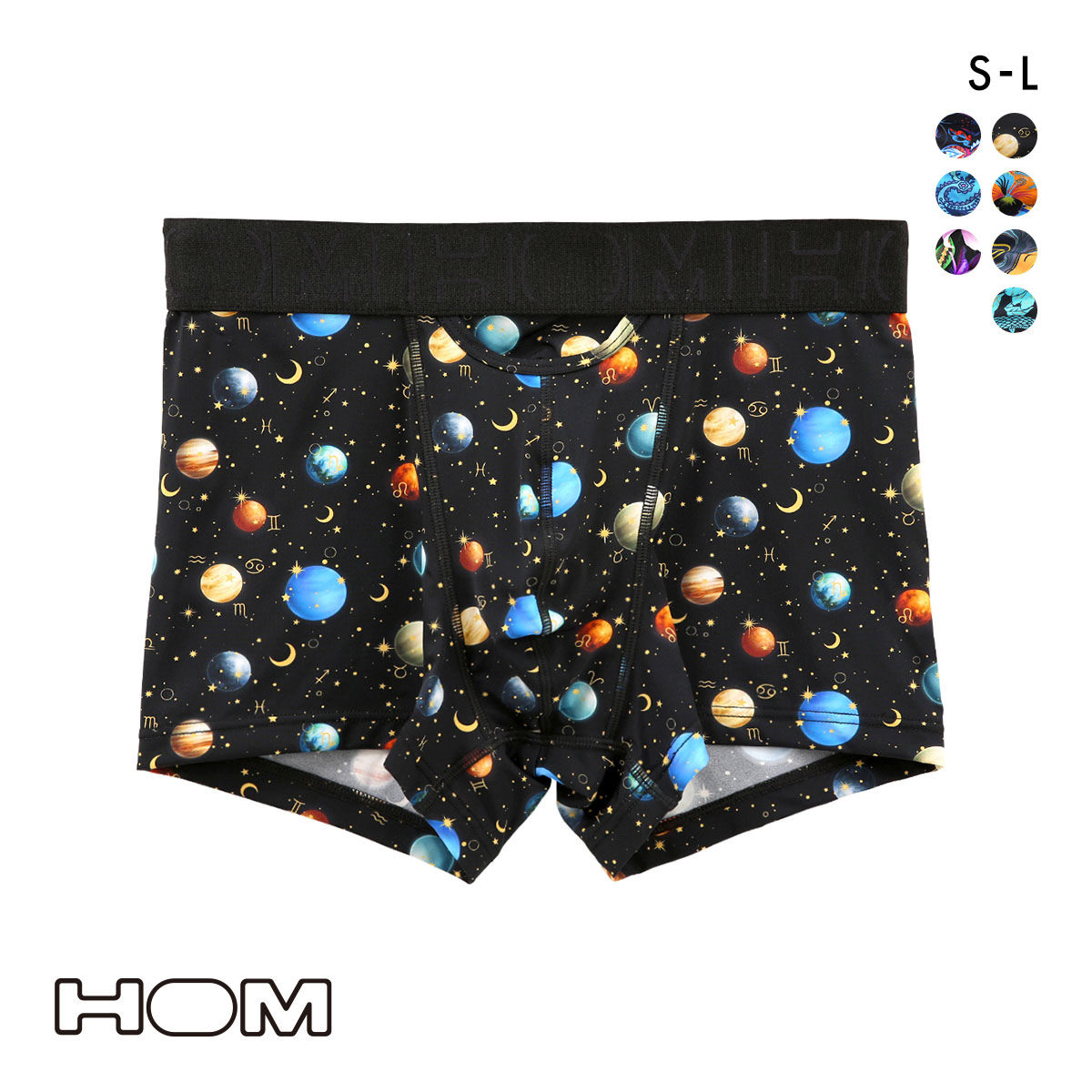 オム Japan Special Collection HO1 BOXER BRIEFS ボクサーパンツ メンズ HOM 2025SS 前開き(STR-星-S)