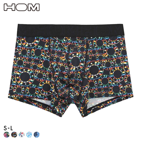 オム HOM HO1 BOXER BRIEFS ボクサーパンツ メンズ 2026SS アンダーウェア 前閉じ ASIA企画