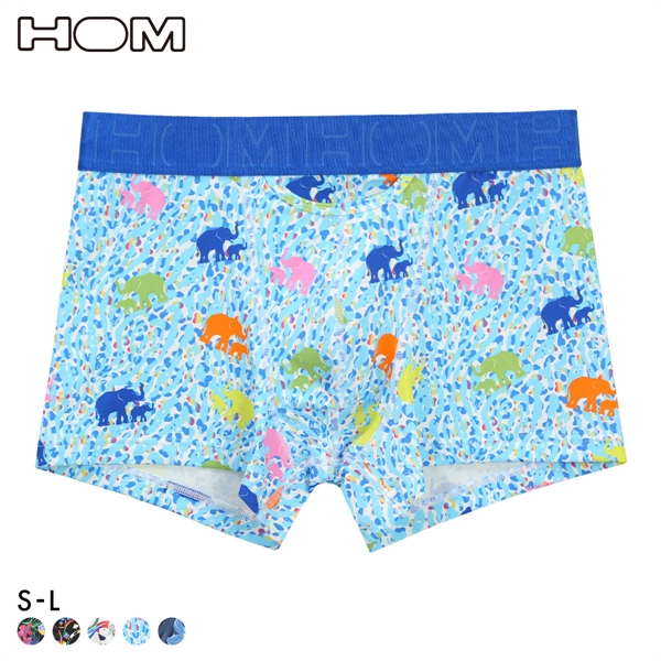オム HOM HO1 BOXER BRIEFS ボクサーパンツ メンズ 2026SS アンダーウェア 前閉じ ASIA企画