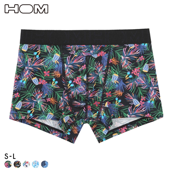 オム HOM HO1 BOXER BRIEFS ボクサーパンツ メンズ 2026SS アンダーウェア 前閉じ ASIA企画
