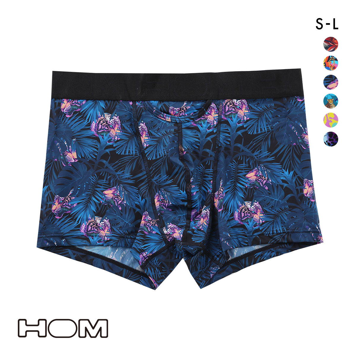 オム Japan Special Collection HO1 BOXER BRIEFS ボクサーパンツ 24FW メンズ 前開き HOM(BK-ブラック-S(日本M))