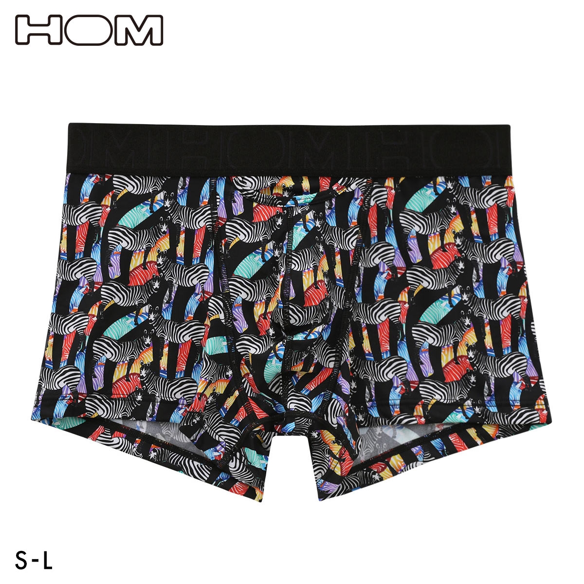 オム ASIA Boxer Briefs HO1 Print ボクサーパンツ 26FW メンズ 前開き HOM(ZB-ゼブラ-S)