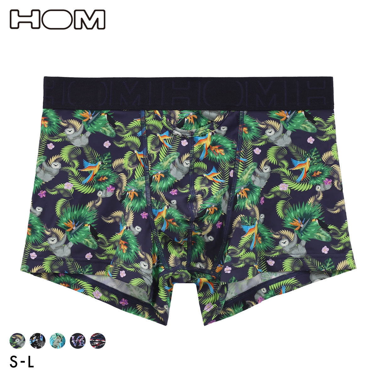 オム ASIA Boxer Briefs HO1 Print ボクサーパンツ 26FW メンズ 前開き HOM