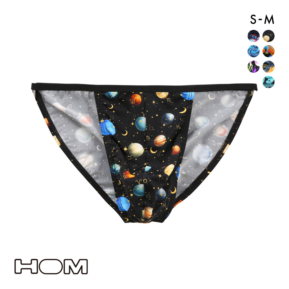 オム Japan Special Collection TANGA BRIEFS タンガブリーフ メンズ フルバック HOM 2025SS(STR-星-S)