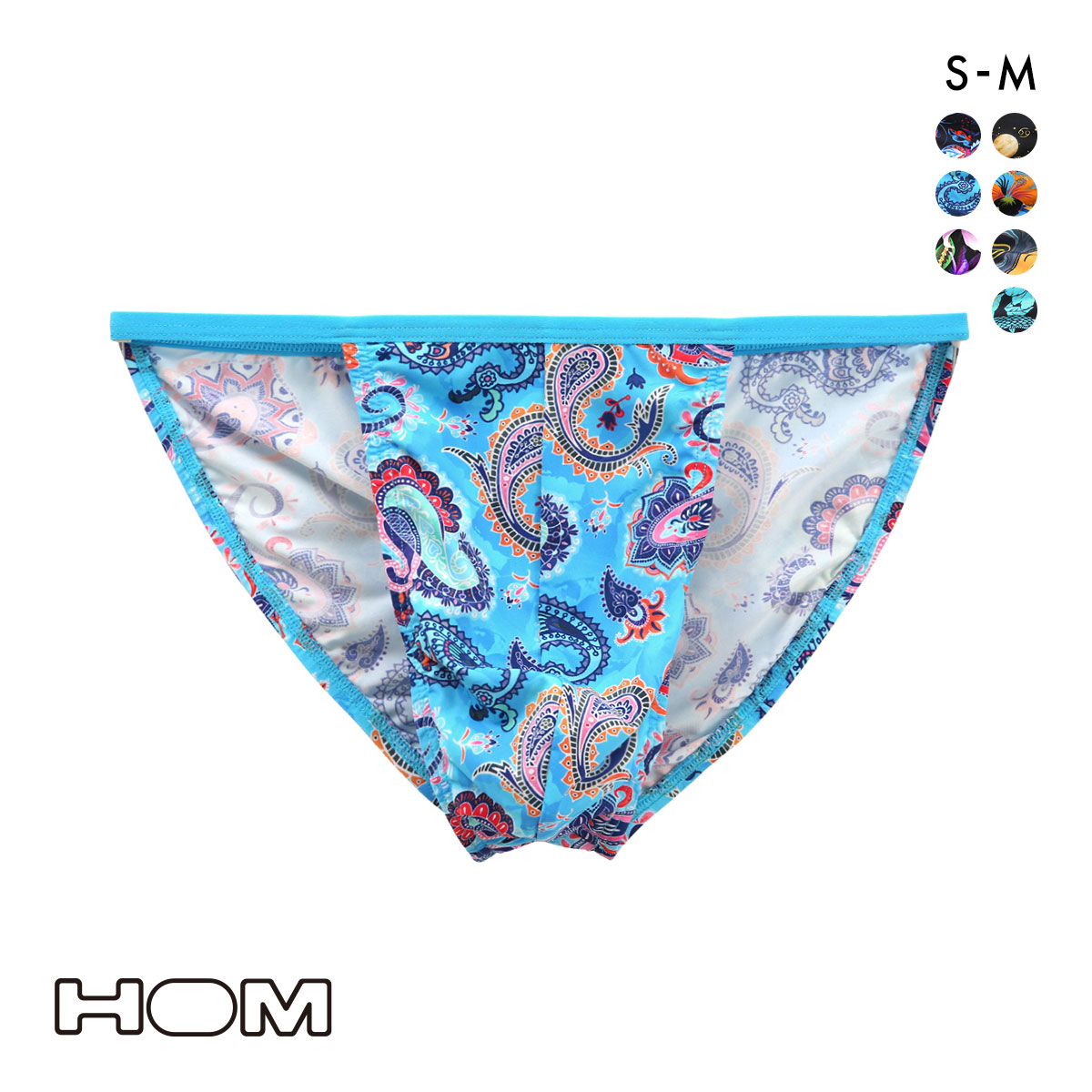 オム Japan Special Collection TANGA BRIEFS タンガブリーフ メンズ フルバック HOM 2025SS(PAI-ペイズリー-S)