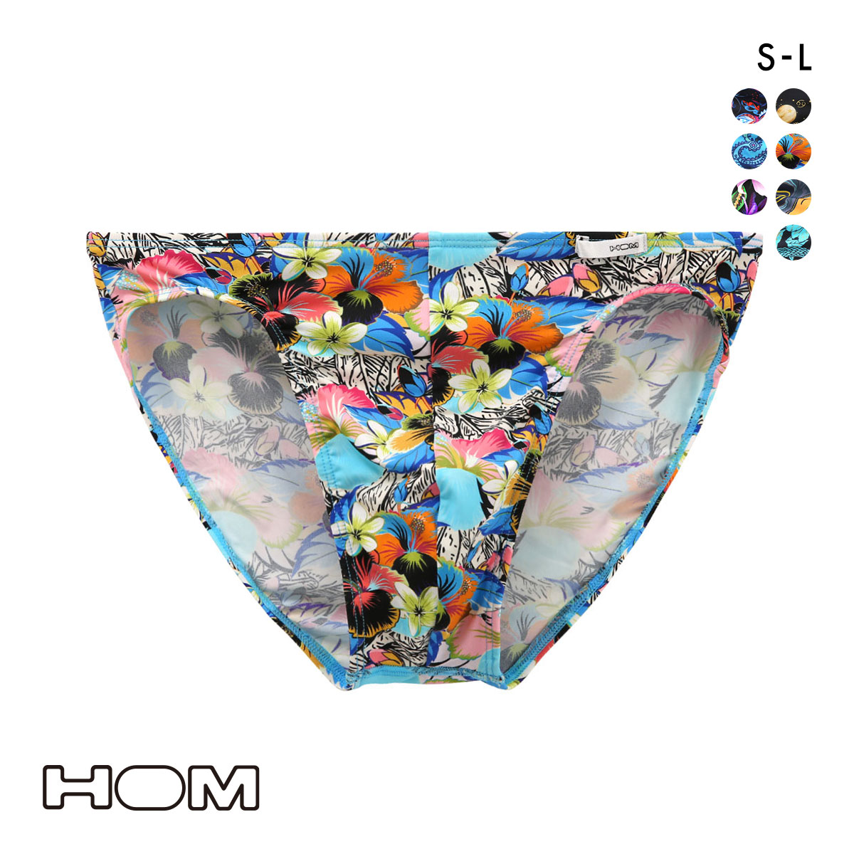 オム Japan Special Collection COMFORT MICRO BRIEFS ブリーフ メンズ ビキニ HOM 2055SS(FLO-花-S)