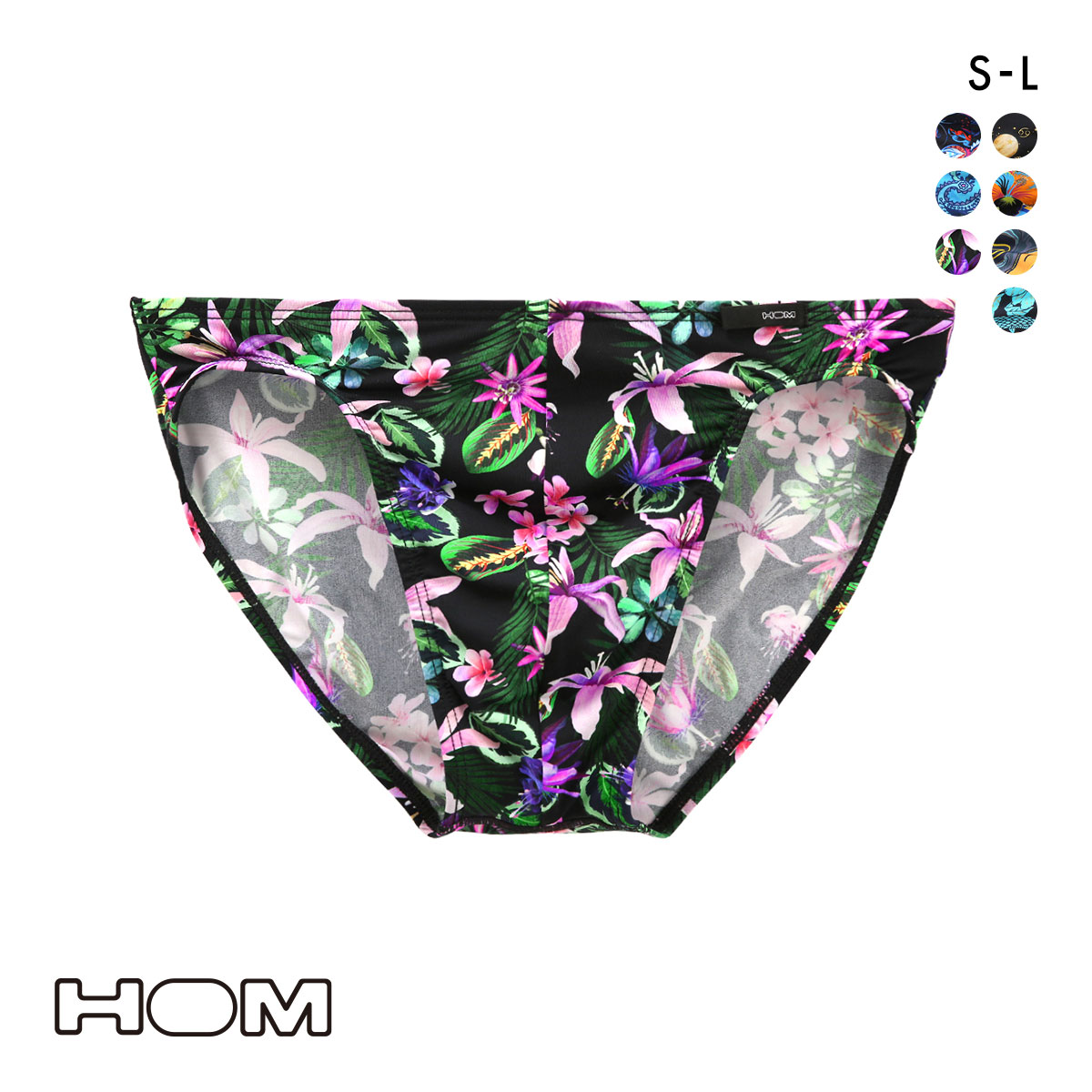 オム Japan Special Collection COMFORT MICRO BRIEFS ブリーフ メンズ ビキニ HOM 2055SS(BK-ブラック-S)