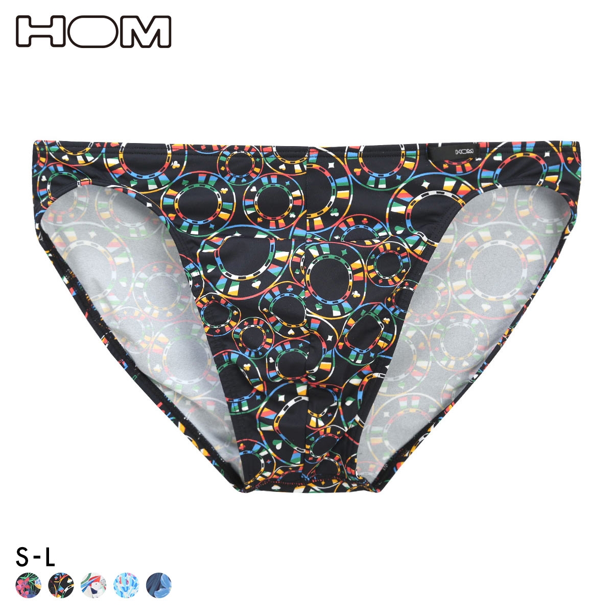 オム HOM COMFORT MICRO BRIEFS ブリーフ メンズ ビキニ 2026SS アンダーウェア ASIA企画(BK2-ブラック2-S(日本M))